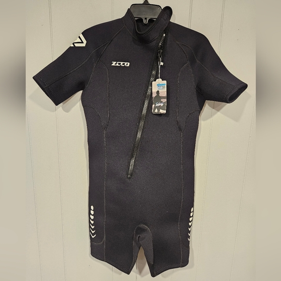NWT Men's Shorty Wetsuit 3mm Neoprene Short Sleeve Large MS3 SIZING RUNS SMALL - Picture 1 of 6